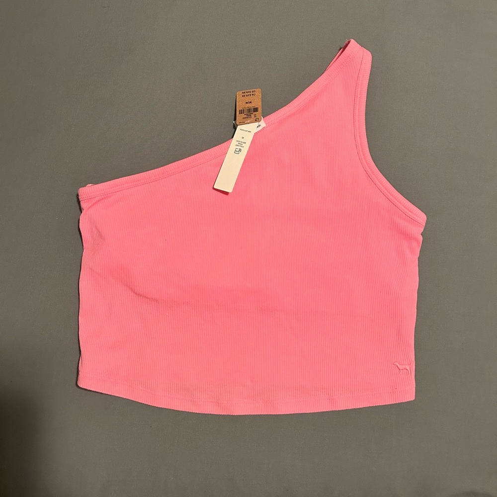 One Shoulder Crop Top